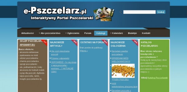 Interaktywny portal pszczelarski