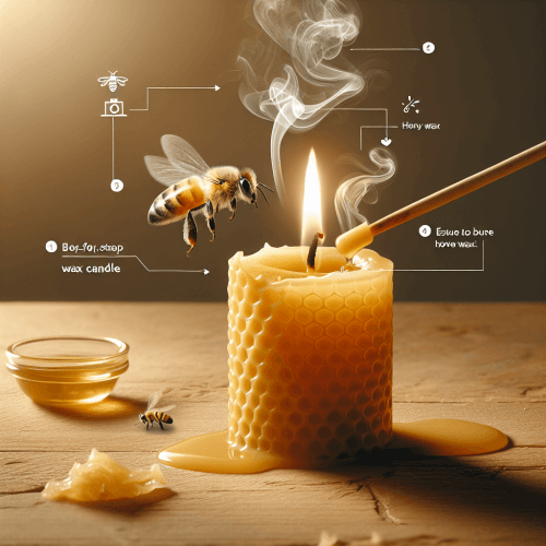 Jak palić świece z wosku pszczelego